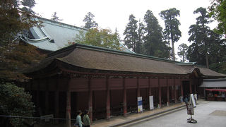 国宝の延暦寺を代表する建物。