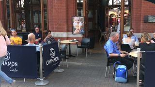 雰囲気の良いアーケード街