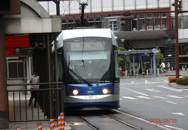 岡山市観光地への起点