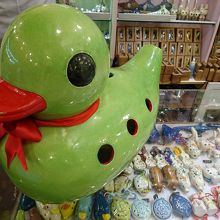 小さなアヒルのオカリナを色違いでたくさん買ってきました！