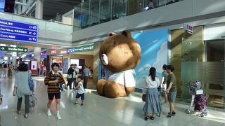 快適な空港です