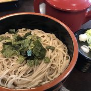 上田城の前にある蕎麦屋さん