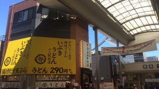 短い商店街