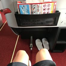 二列目の方が横になった時の長さがあった気がします