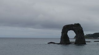 波なければ歩ける海岸
