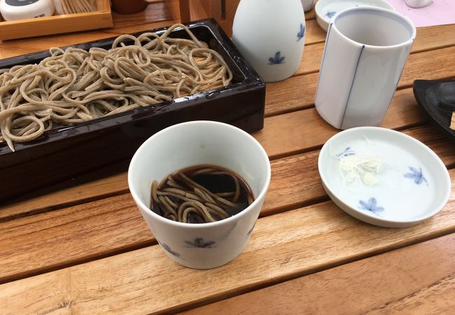 お洒落なお蕎麦屋さん