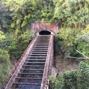 猿橋の隣の趣ある水路橋