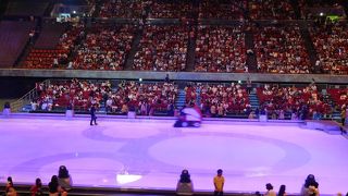 BOX席でディズニー・オン・アイス鑑賞