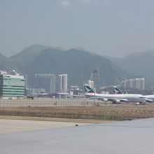 香港国際空港の風景