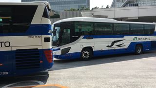 バス乗り場まで遠い！！！