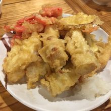 天ぷら盛り合わせ