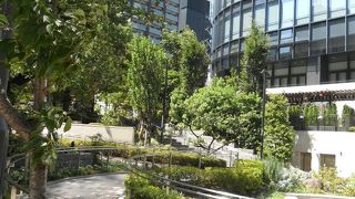 綺麗に手入れされた居心地の良い公園