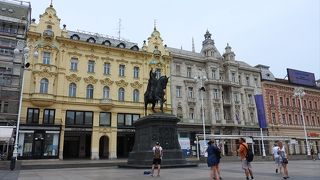 ザグレブの中心地