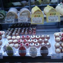 ケーキの方のスペースです。