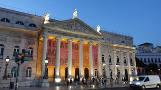 ライトアップが美しい