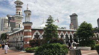 インド人街傍にあるＫＬ最古のモスク