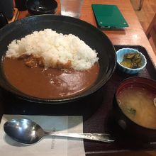 モーニングカレー大盛