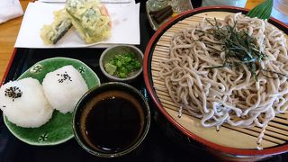 道の駅にあるお蕎麦屋さん