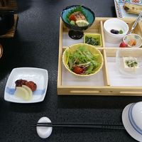 朝食もボリュームがあって美味しい