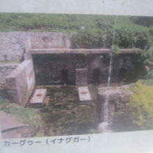 実際の泉の写真の一例（数か所あるみたいでした）