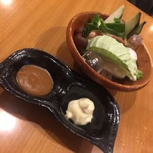 神奈川野菜盛合せ