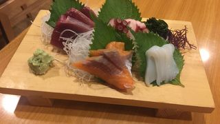 刺し盛り、神奈川野菜盛合せを飲み放題で！