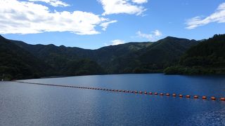 東京都とは思えない自然豊かなスポット （奥多摩湖）
