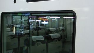 2018年５月27日の新宿９時00分発特急あずさ９号松本行きの様子