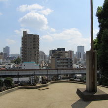 富士塚からの眺望