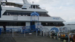 ３０分の船の旅