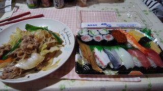 セットメニューが充実したお寿司屋さん