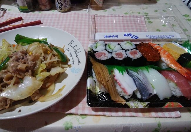 セットメニューが充実したお寿司屋さん