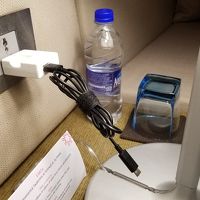 携帯の充電器のコードをこのように纏めておいてくれた。