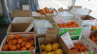 農産物は地元産