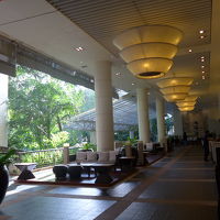 １階フロントフロア風景広々としていてソファも沢山置いています