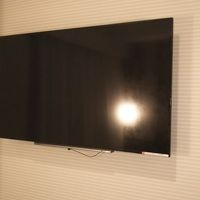 テレビも大型サイズでした