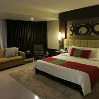 広くて清潔な客室