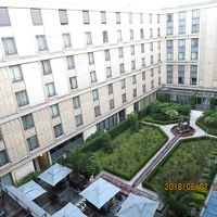 お部屋からの中庭