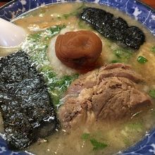 みぞれチャーシューラーメン