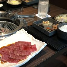 特上カルビ&上ロースランチ