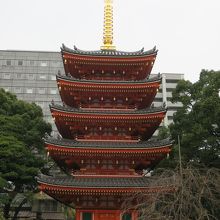 五重の塔もある