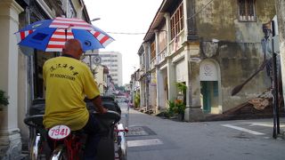 ジョージタウンを颯爽と