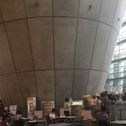 国立新美術館の中のカフェ