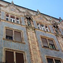 ヴァーツィ通にあるレヒネルの建物