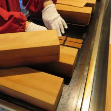 八ッ橋の手焼体験