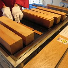 八ッ橋の手焼体験