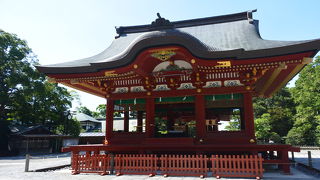 静御前が舞を舞った。