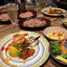 コースのメイン料理