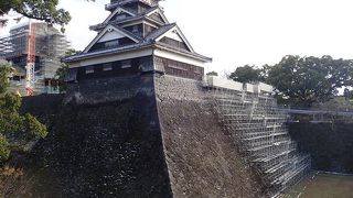 復興途上の熊本城の今の姿を