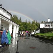 雨上がりの景色も待つ甲斐あり